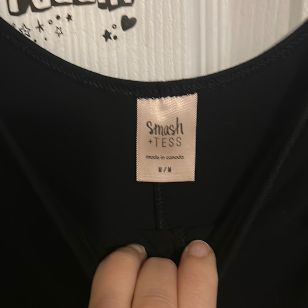 Smash + Tess Black Sleeveless Jumpsuit with Relaxed Fit - Picture 2 of 2